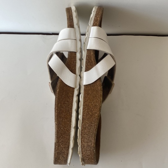 BIRKENSTOCK Yao Birko-Flor Patent Women's Sanda Patent White Sz L 9 M 7 - Picture 9 of 15